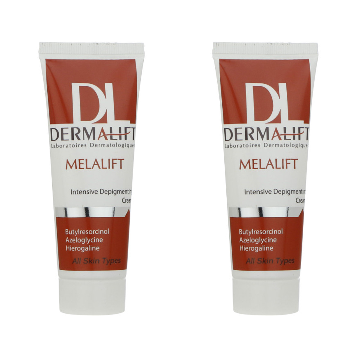 کرم روشن کننده درمالیفت مدل melalift cream حجم 40 میلی لیتر بسته دو عددی